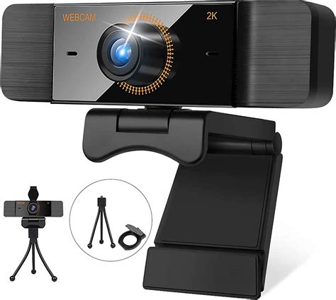 2k Webcam For Pc Windows 10 Pc Web Camera With Cover And Tripod Usb