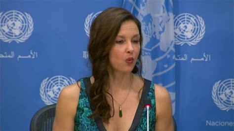 Ashley Judd Starts Un Crusade