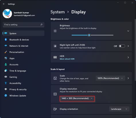 How To Check Screen Resolution In Windows 11 Gear Up Windows 11 And 10