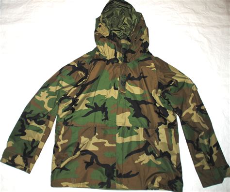 Us Military Ecwcs Gore Tex Woodland Camouflage Cold Weather Parka