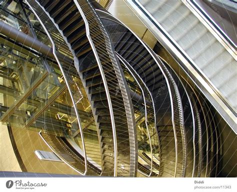 Stairs And Lift Escalator A Royalty Free Stock Photo From Photocase