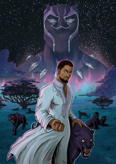 Black Panther By Rhom13 On Deviantart Black Panther Marvel Black