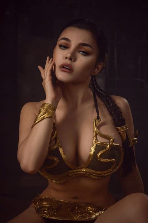 Kalinka Fox Princess Leia Slave Bikini Cosplay Leaked On Thothub