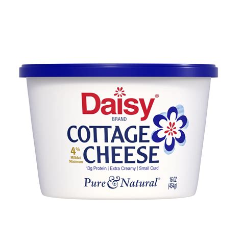 Daisy Pure And Natural Cottage Cheese 4 16 Ounces Walmart Com