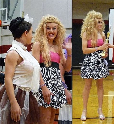 Boy Dressed As Girl For Womanless Beauty Pageant In Womanless