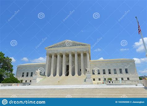 United States Supreme Court In Washington Dc Usa Editorial Image