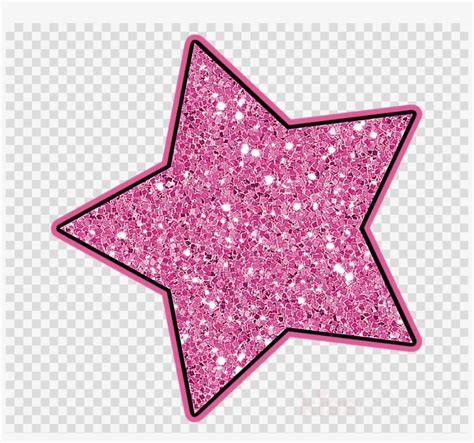 Pink Glitter Stars Clip Art Images And Photos Finder