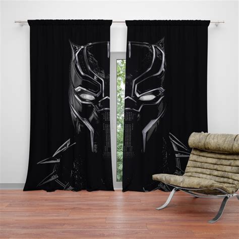 black panther artwork  curtain ebeddingsets