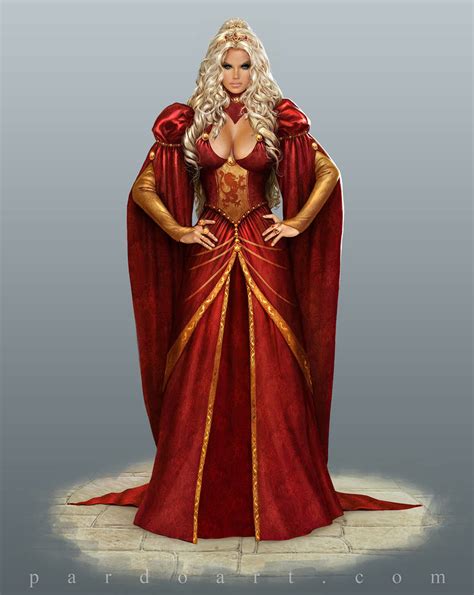 Concept Art Cersei Lannister By Pardoart On Deviantart