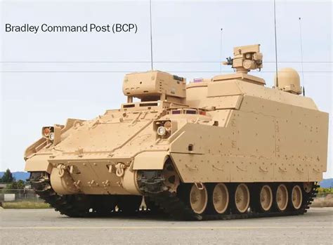 Bradley Bcp Command Post Tracked Armoured Vehicle Data Sheet