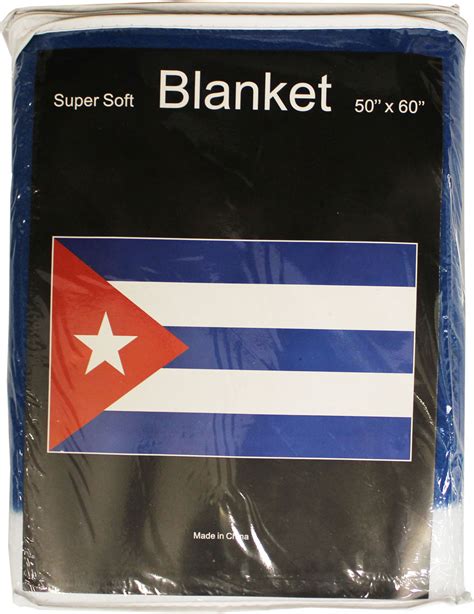 Buy Cuba Fleece Blanket Flagline