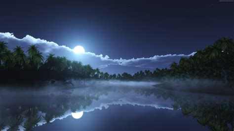 Night River Wallpapers Wallpaper Cave