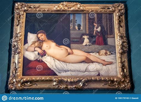 The Venus Of Urbino By Titian Editorial Image Image Of Large