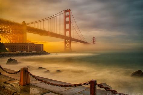 Golden Gate Bridge Sunset San Francisco Sun Setting An Flickr