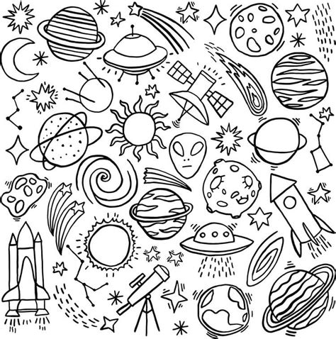 250 Space Drawing Ideas That Are Out Of This World Beautiful Dawn Designs