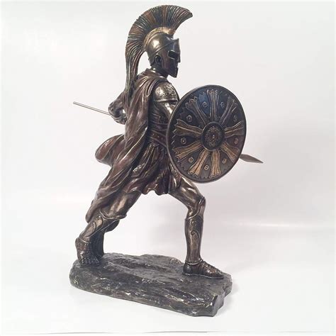 Sale Achilles Unleashed With Spear And Shield Statue Sculpture Figurine