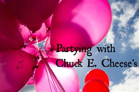 Partying With Chuck E Cheeses Jenns Blah Blah Blog