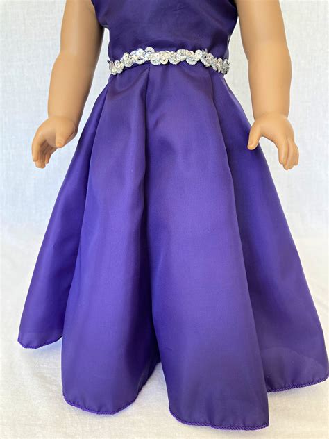 18 Inch Doll Formal Gown 18 Inch Doll Clothes American Etsy