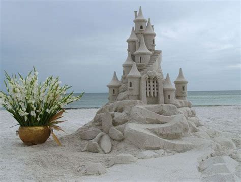 Image Result For Sand Castle Weddings Sand Castle Sand Sculptures Beach Theme Wedding