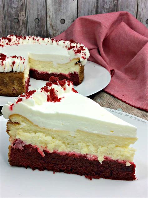The Best Red Velvet Cheesecake {video} Kitchen Fun With My 3 Sons