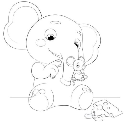 Cocomelon Elephant Coloring Page Free Printable Coloring Pages For Kids