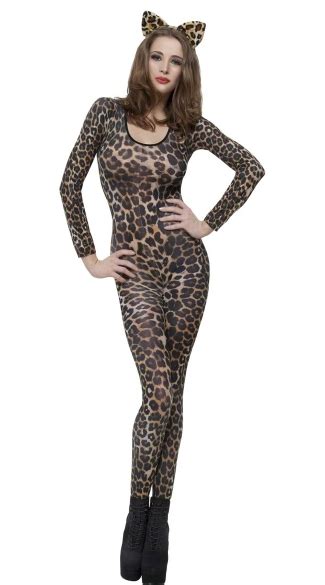 Cheetah Print Bodysuit Animal Print Bodysuit Sexy Bodysuit