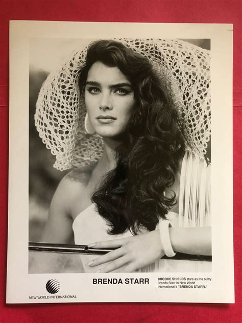 Brooke Shields As Brenda Starr Original Vintage Press Headshot Photo