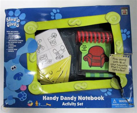 Blues Clues Handy Dandy Notebook Nickelodeon Show Christmas Edition