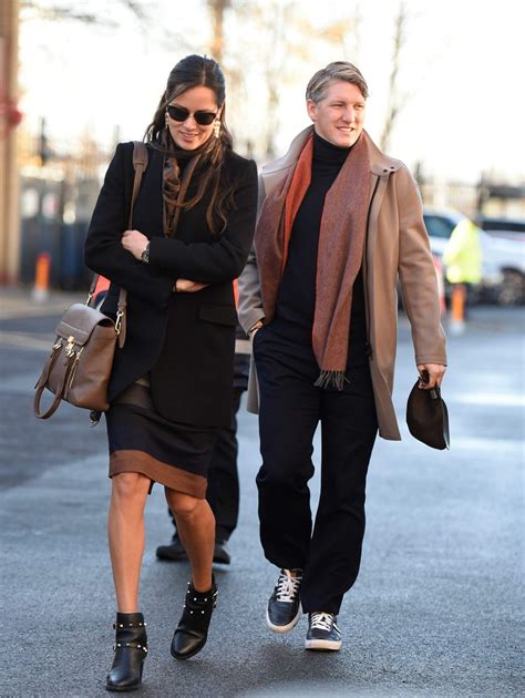 Ana Ivanovic And Bastian Schweinsteiger At Old Traford In Manchester 11