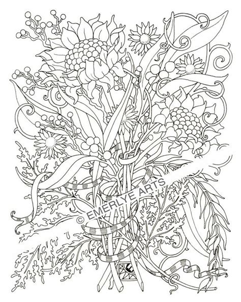 Nature Coloring Pages For Adults Printable