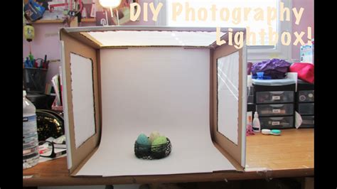 How To: DIY Photo Light Box - YouTube