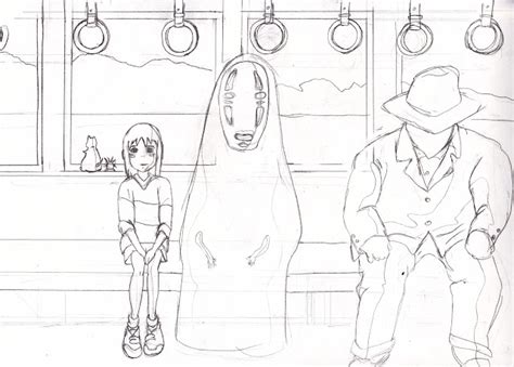 Spirited Away Coloring Pages Free Coloring Pages