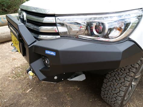 Rival Front Bumper Bull Bar Toyota Hilux 2015 To 2018