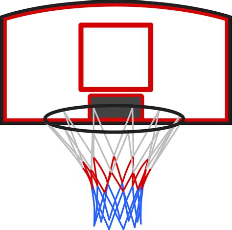 Clipart Of Basketball Goal