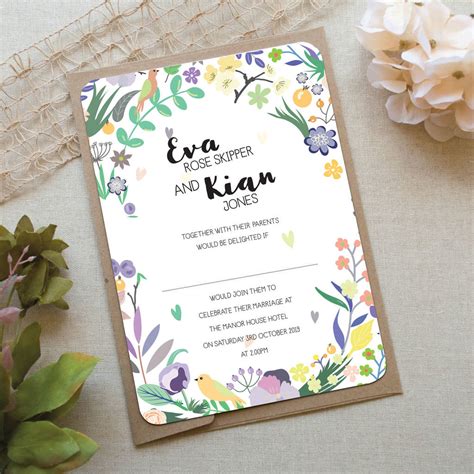 True Love Wedding Invitation By Love Wedding Print