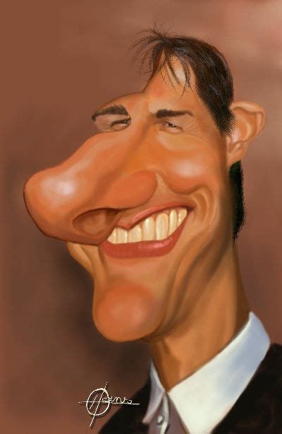 Caricatures Of Famous People Tom Cruise Caricatures Of Famous