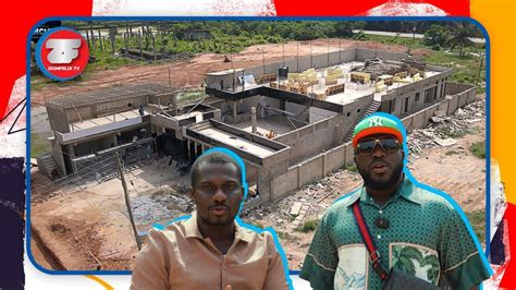 Nhyiraba Kojo Tours His Million Dollar Project In Cape Coast With