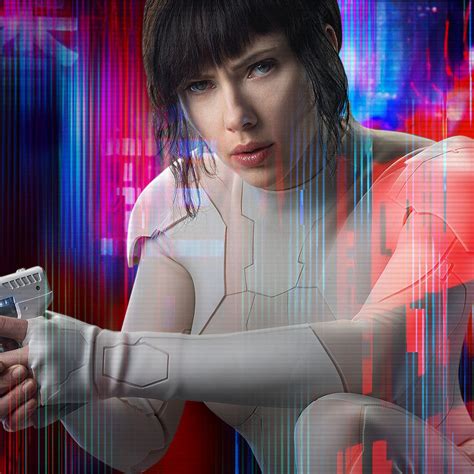 2932x2932 scarlett johansson ghost in the shell ipad pro retina display hd 4k wallpapers images