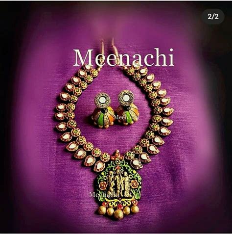 Pin by Rithu Divya on terracotta in 2020 | Terracotta jewellery designs, Terracotta jewellery ...