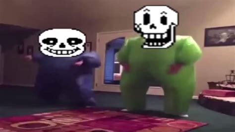 Papyrus And Sans Fat Dance Full We No Speak Papyracano Youtube