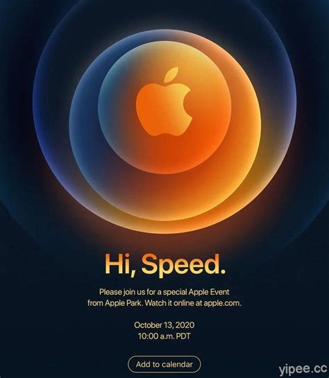 Apple 蘋果在 2021 年春季發表會上推出全新的 ipad pro，但這次 ipad pro 搭載的不是 apple a 系列處理器晶片，而是「apple m1」晶片，並且具備 thunderbolt 3 和 usb 4 連接埠，支援 5g 行動. iPhone 12 要來了!Apple 蘋果將於美西時間 10 月 13 日舉辦「Hi, Speed」網路發表會 | 三嘻行動哇 Yipee!