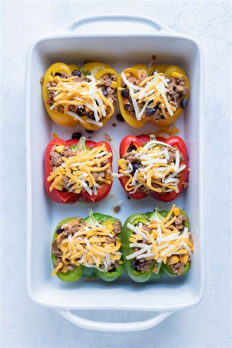 Best Mexican Stuffed Bell Peppers Evolving Table