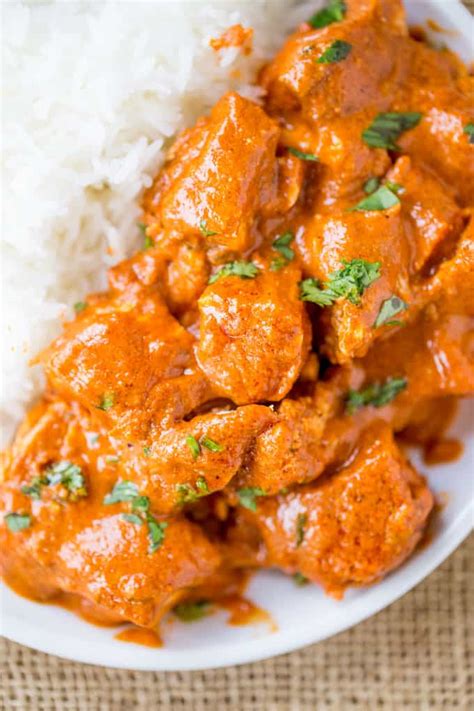 Gordon ramsay's butter chicken recipe is a much healthier alternative to an indian takeaway but just as tasty. Slow Cooker Indian Butter Chicken Recipe - Dinner Then Dessert