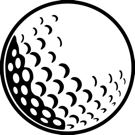 Golf Ball Clip Art Free Printable
