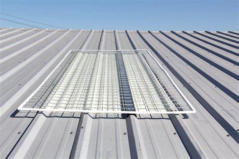 Standing Seam R Panel And Corrugated Skylight Screens For Metal Roofs