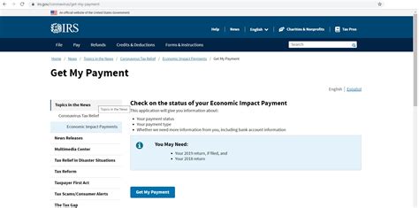 No, your stimulus payment will not be offset by government debts, including federal student loan i went on the irs get my payment site and it says that my payment status is not available. IRS Get My Payment Scam: Stimulus Check Fraud