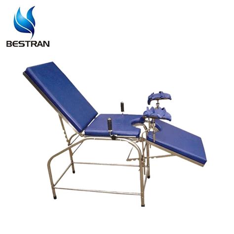 bt oe017b hospital stainless steel portable gynecological exam tables delivery room equipment