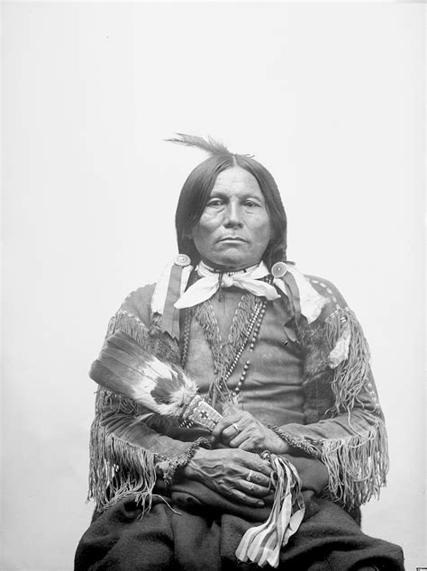 Portrait Of Kiowa Apache Man Gonkon Or Apache John Hillers 1894