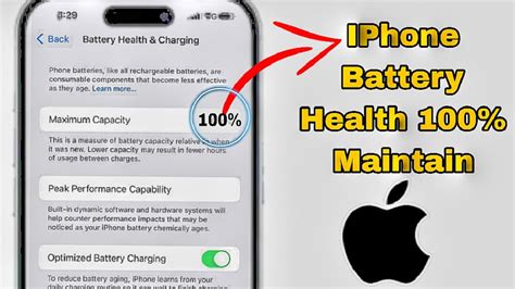 How To Maintain Iphone Battery Health 100 Battery Health Tips And