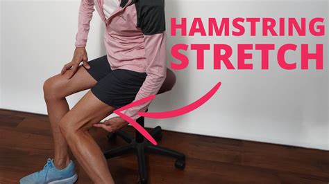 Seated Hamstring Stretch For Complete Hamstring Release Youtube